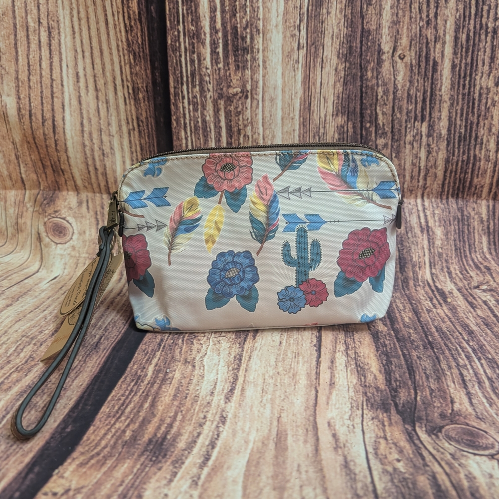 Floral Patterned Wristlet